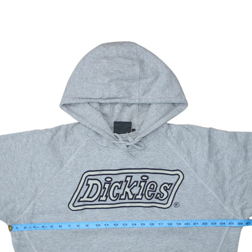 Dickies Men's Grey XL Pullover Hoodie With Logo Graphic