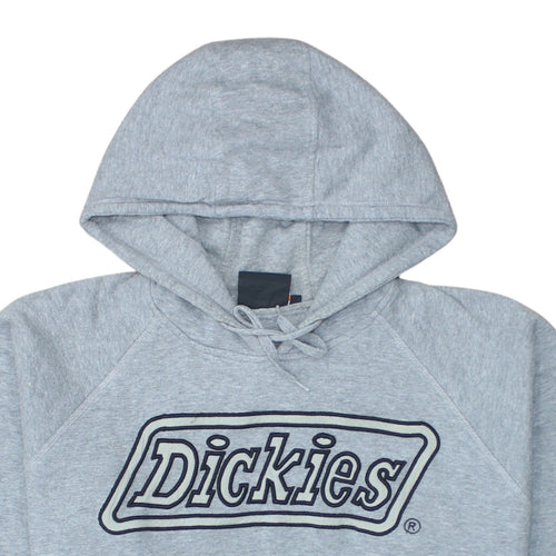Dickies Men's Grey XL Pullover Hoodie With Logo Graphic