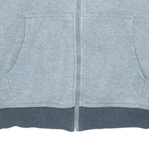 Nike Teens Grey Full Zip Hoodie Sweatshirt L 12/13 Years
