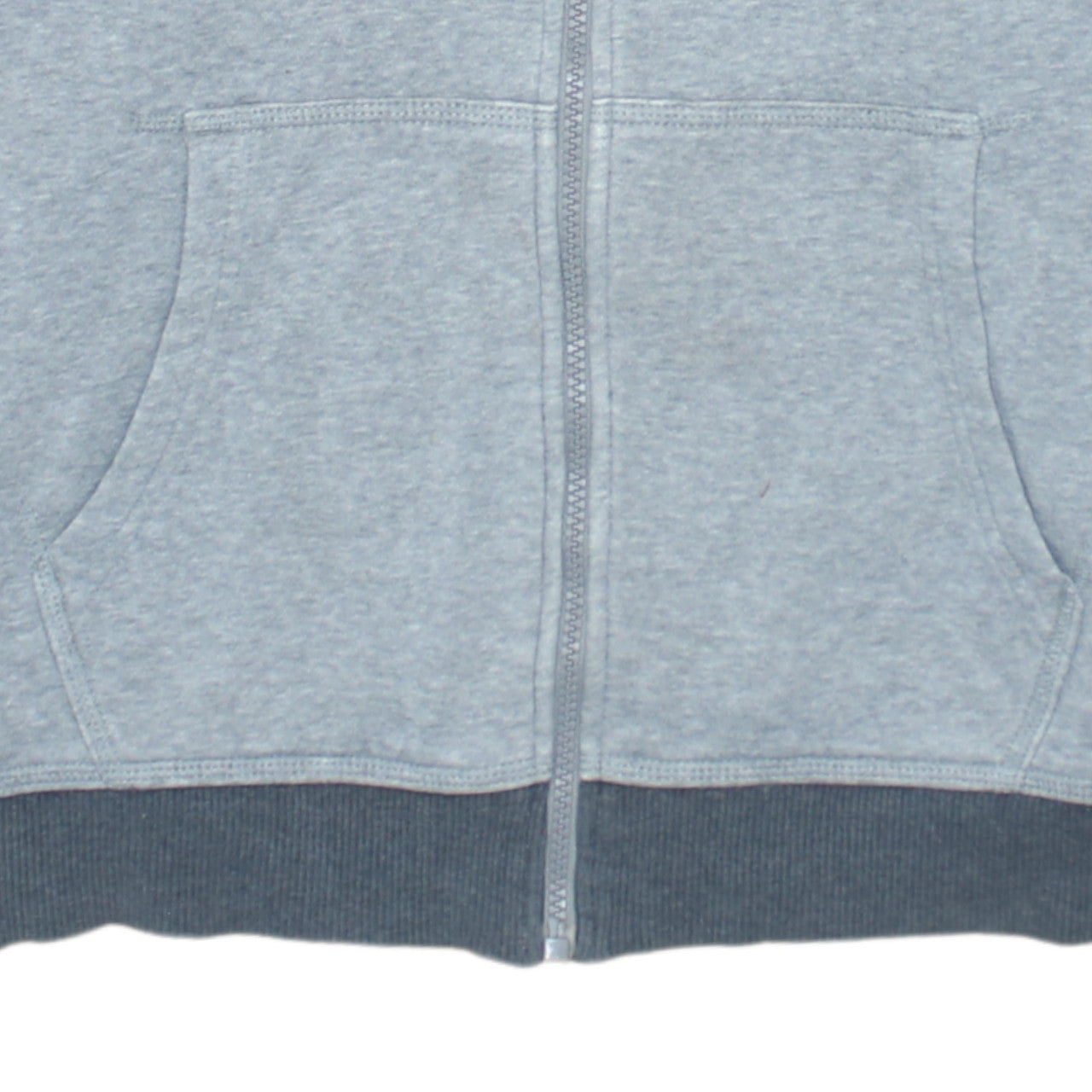 Nike Teens Grey Full Zip Hoodie Sweatshirt L 12/13 Years