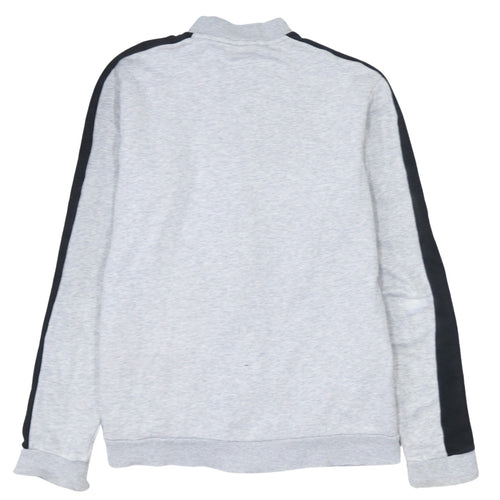 Puma Men's Grey Full Zip Sweatshirt M Sports Track Top