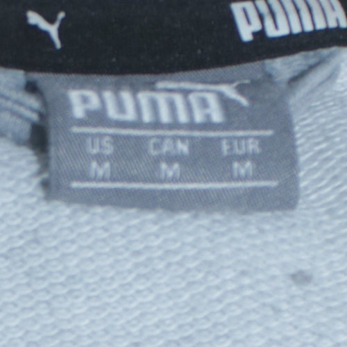 Puma Men's Grey Full Zip Sweatshirt M Sports Track Top