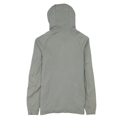 Nike Men's Grey Full Zip Hoodie Small Lightweight Jersey