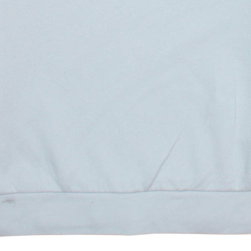 Champion Boys White 2XL Crew Neck Logo Sweatshirt Cotton Blend