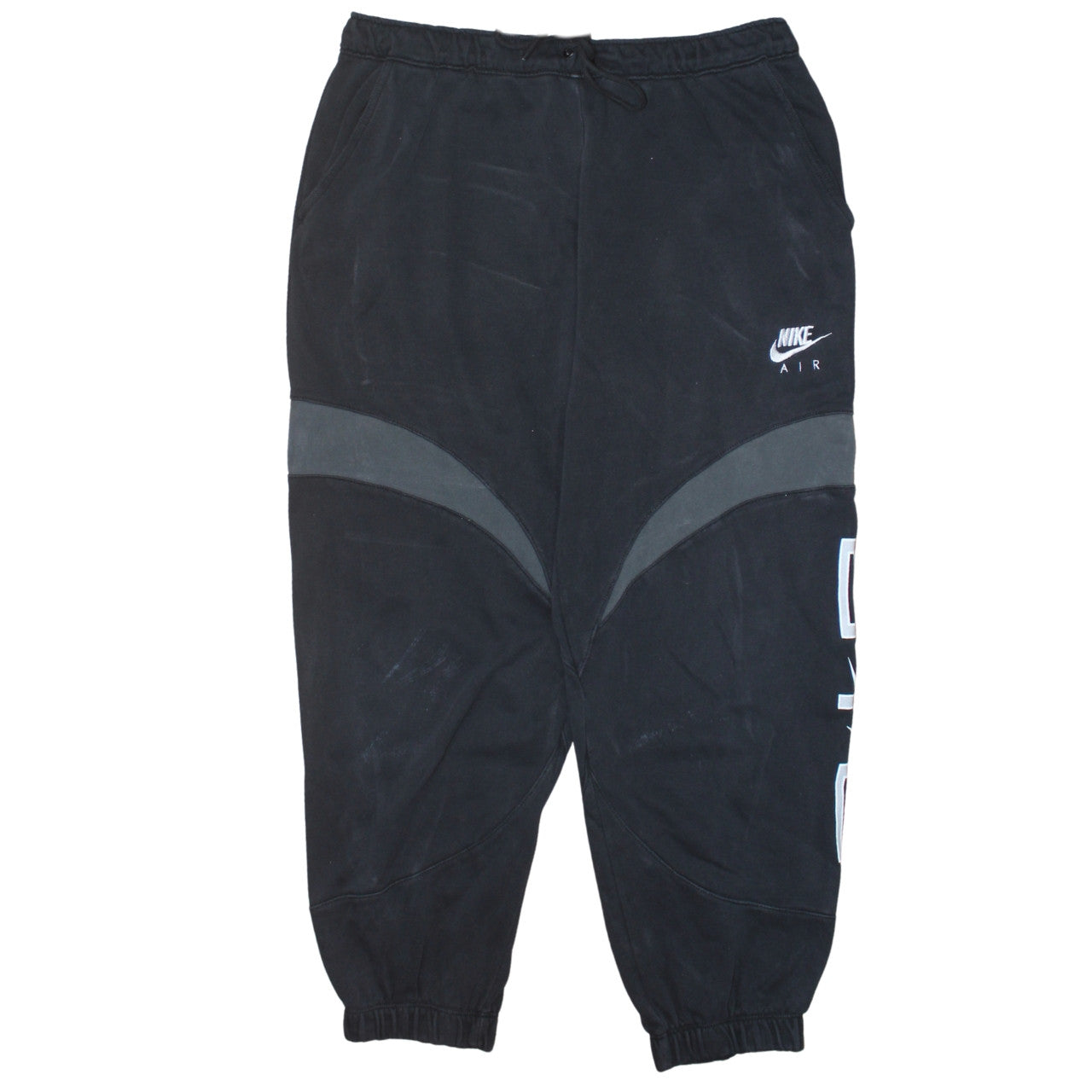 Nike Air Men's Black Jogger Sweatpants Size L Regular Fit Activewear