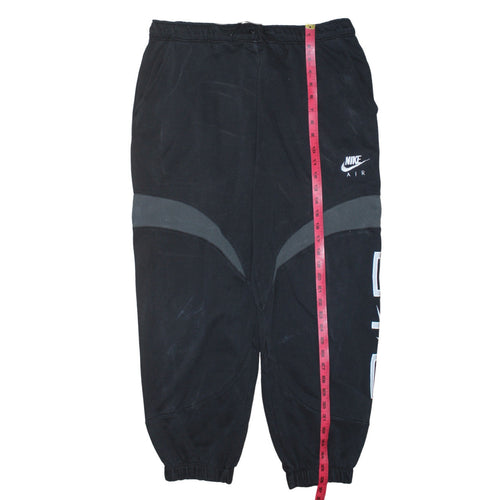 Nike Air Men's Black Jogger Sweatpants Size L Regular Fit Activewear