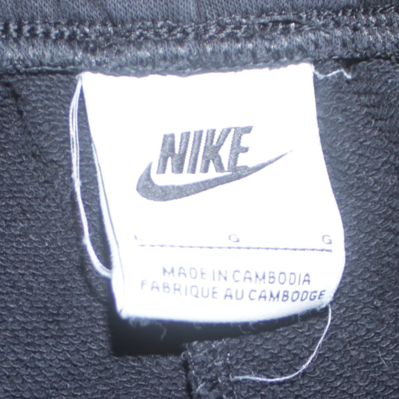 Nike Air Men's Black Jogger Sweatpants Size L Regular Fit Activewear