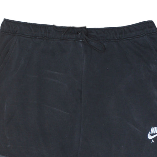 Nike Air Men's Black Jogger Sweatpants Size L Regular Fit Activewear