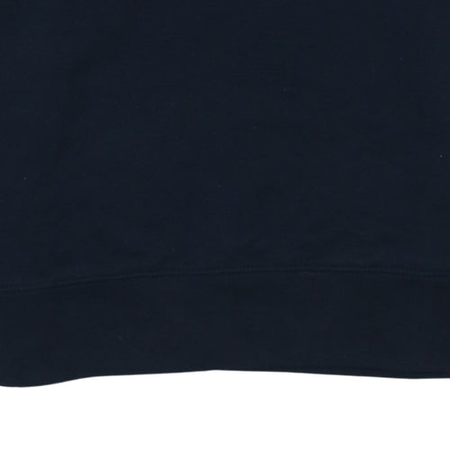 Tommy Hilfiger Men's Blue Vintage Fit Logo Sweatshirt L