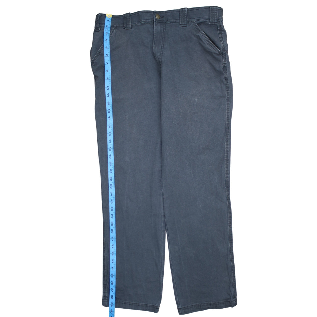 Coleman Men's Grey 32x32 Straight Leg Canvas Jeans