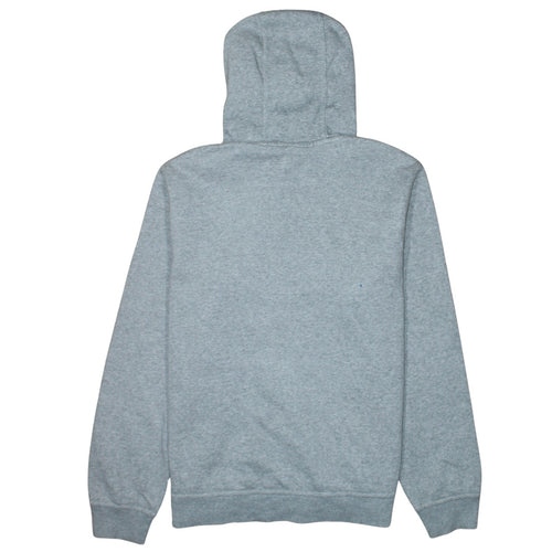 Nike Men's Grey XL Pullover Hoodie with Black Logo