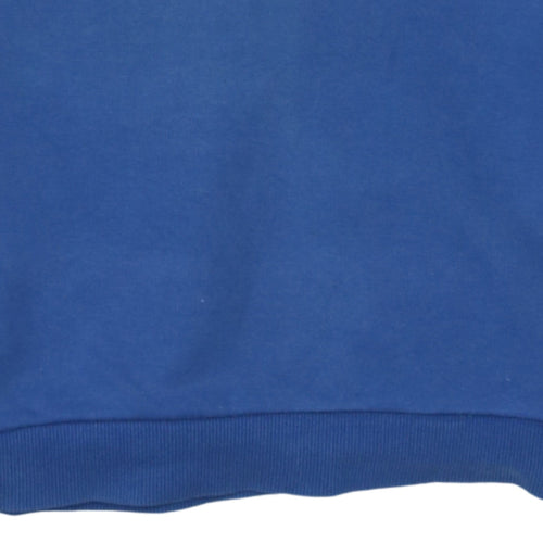 Puma Boys Blue Colourblock Crew Neck Sweatshirt 15-16 Years