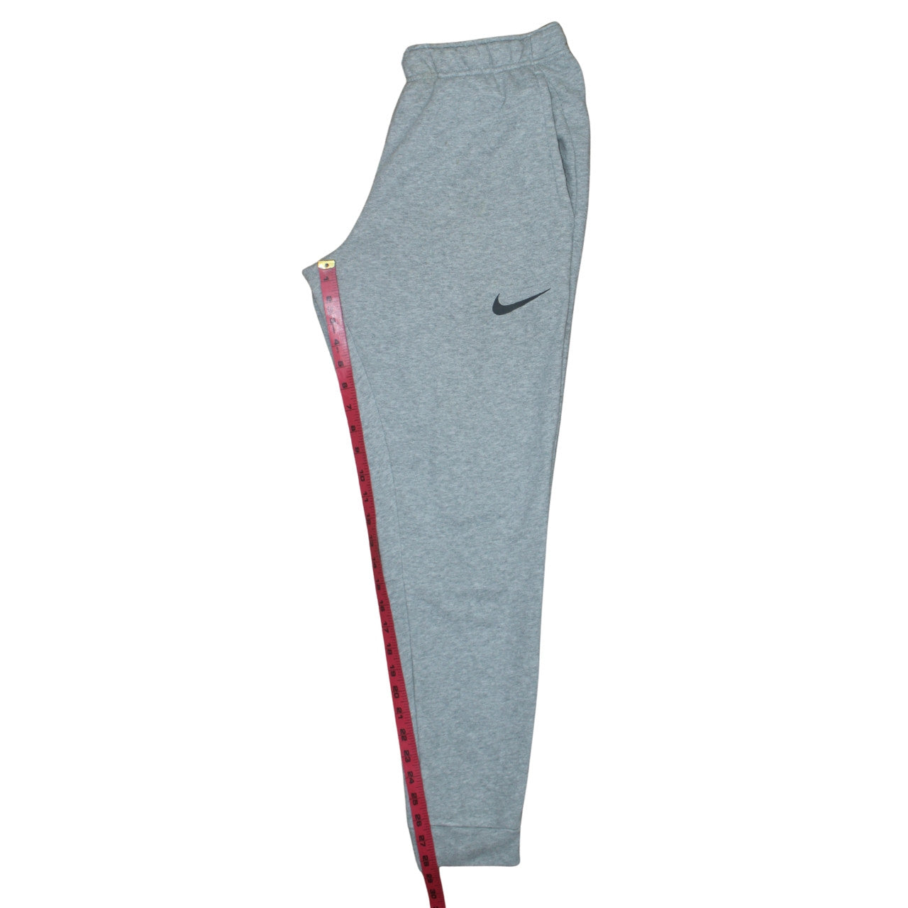 Nike Men's Grey Dri-Fit Jogger Sweatpants M Regular Fit Activewear Trousers