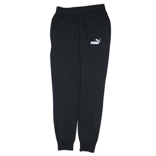 Puma Men’s Black Jogger Sweatpants Size S Elastic Waist