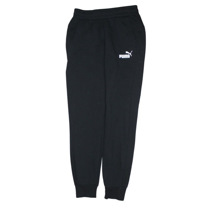 Puma Men’s Black Jogger Sweatpants Size S Elastic Waist