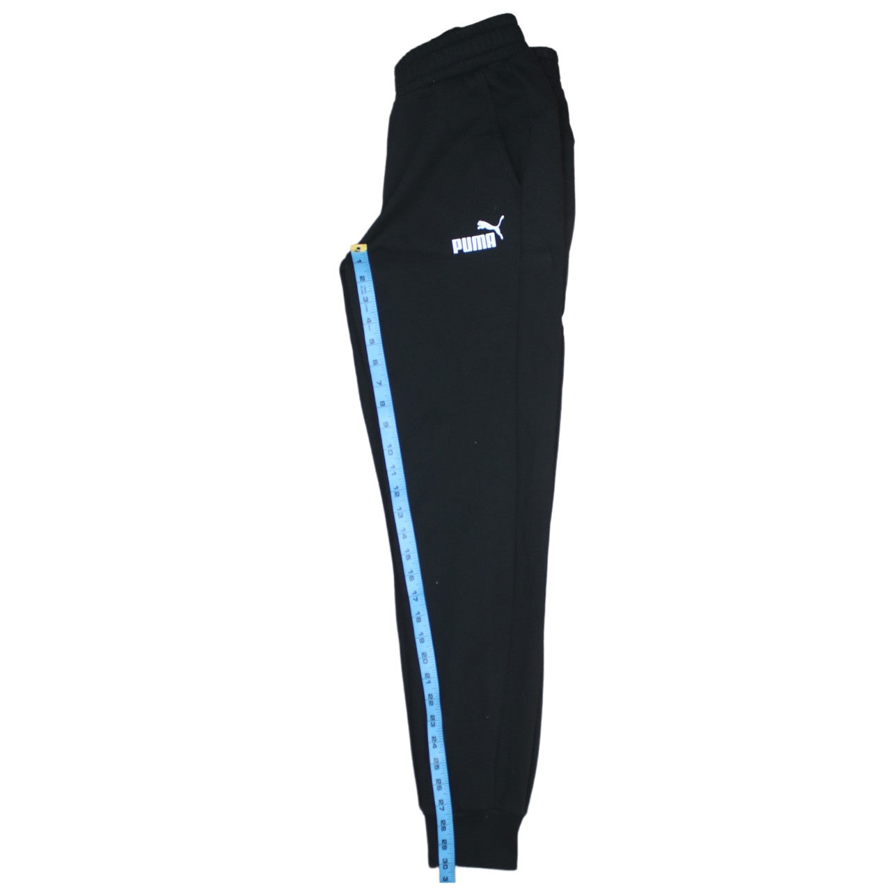 Puma Men’s Black Jogger Sweatpants Size S Elastic Waist