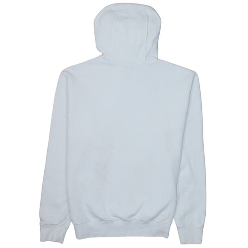 Nike Men's White Swoosh Pullover Hoodie Small Regular Fit