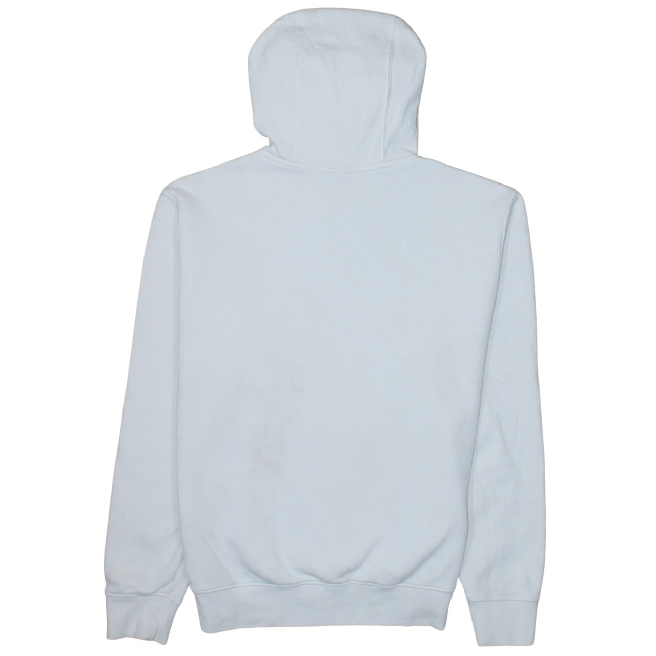 Nike Men's White Swoosh Pullover Hoodie Small Regular Fit