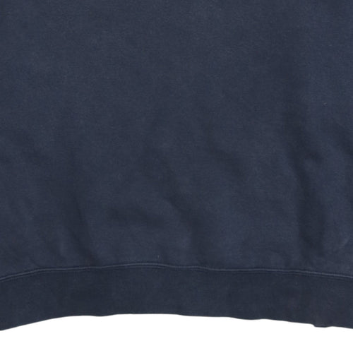 Champion Men's Blue Large Pullover Logo Sweatshirt