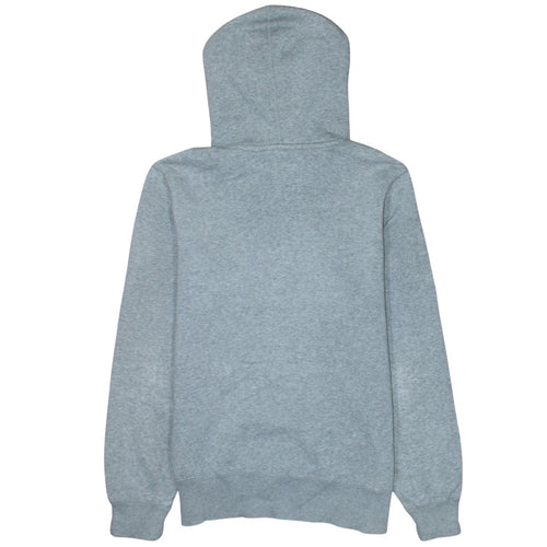 Nike Men's Grey Pullover Hoodie Small Logo Sportswear Sweatshirt