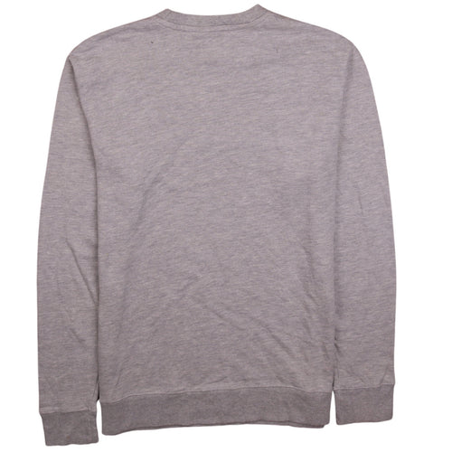 Champion Men's Grey Small Pullover Sweatshirt Embroidered Logo