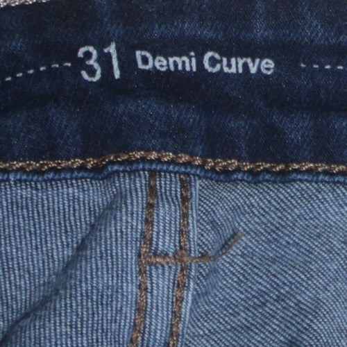 Levi's Men's Blue Denim 31W Regular Fit Straight Jeans