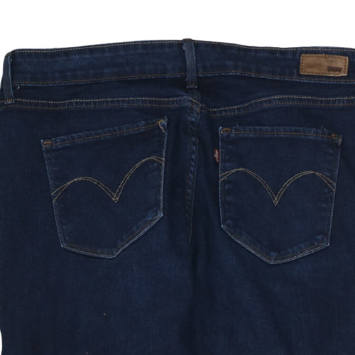 Levi's Men's Blue Denim 31W Regular Fit Straight Jeans