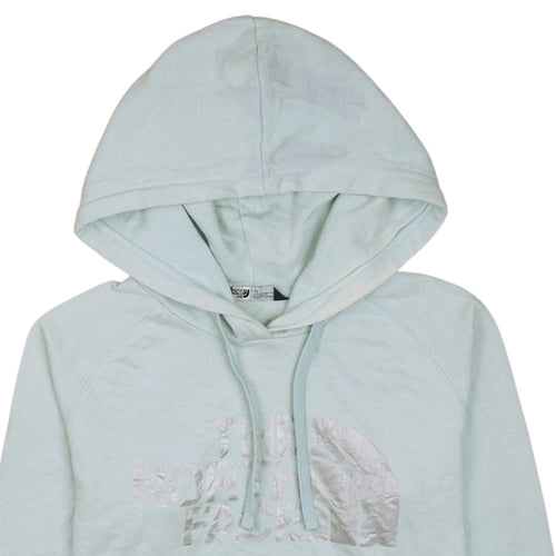 The North Face Womens Light Blue Pullover Hoodie Size S