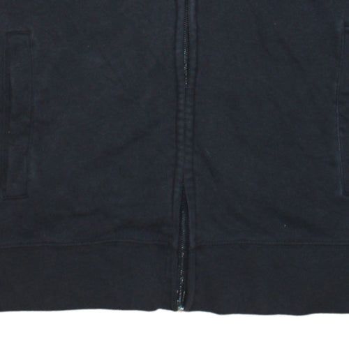 Champion Mens Black Full Zip Sweatshirt Jacket Medium Regular Fit