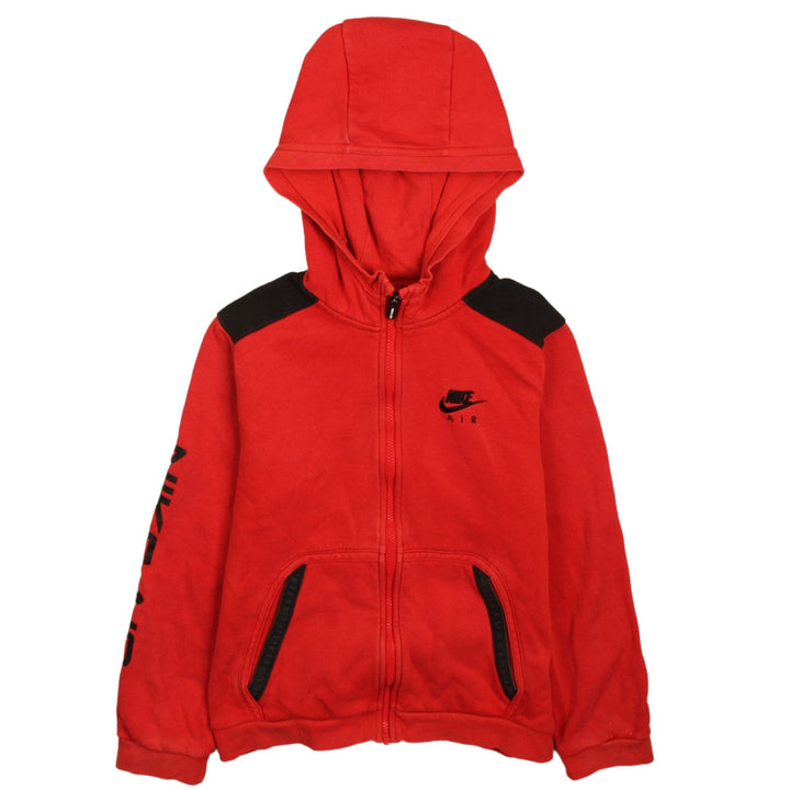 Nike Teens Red Full Zip Hoodie Sweatshirt L 147-158cm Standard Fit