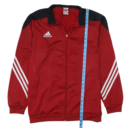 Adidas Men's Red Full Zip Sports Sweatshirt XL