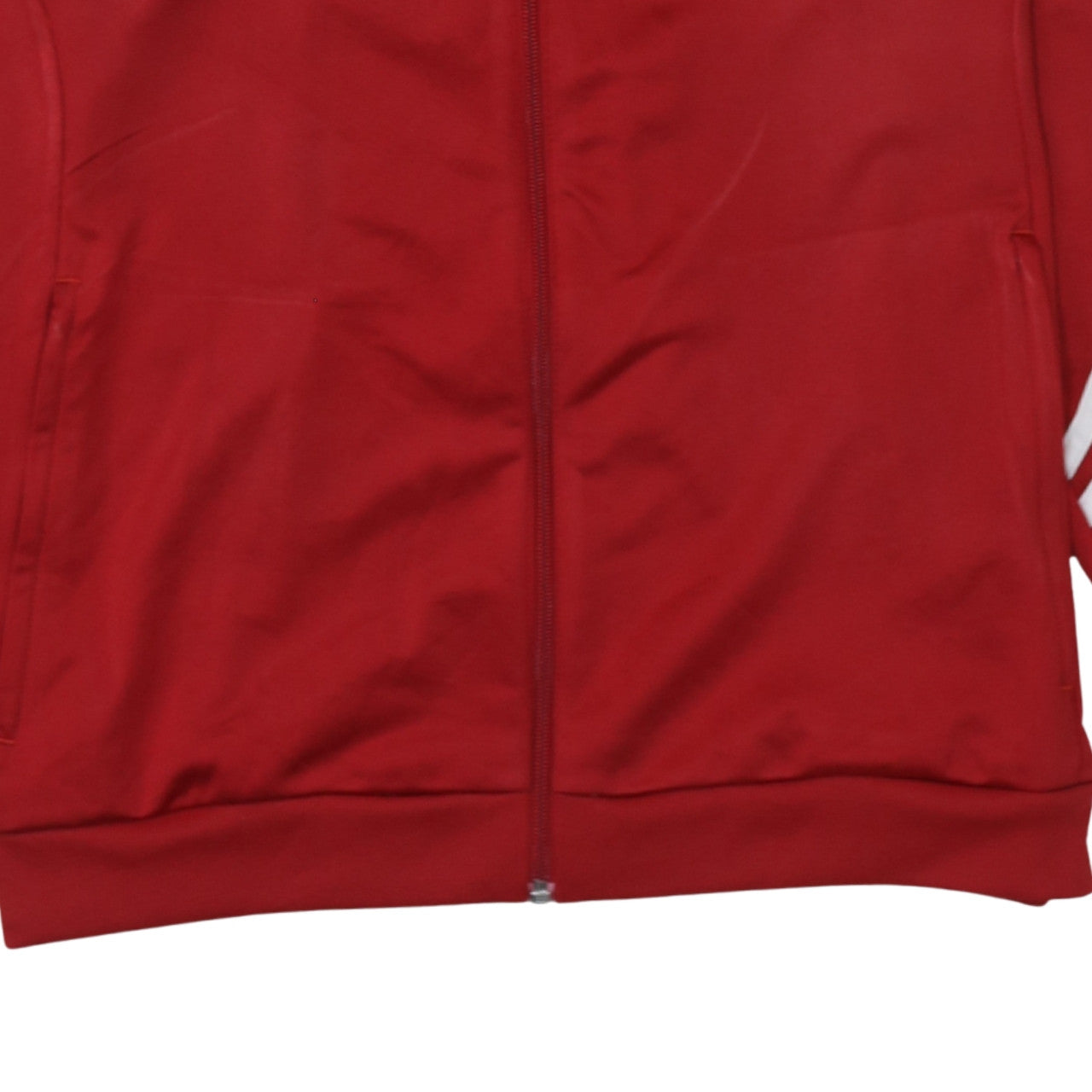 Adidas Men's Red Full Zip Sports Sweatshirt XL