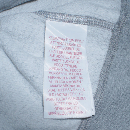 Nike Boys Grey Full Zip Hoodie XL 13-15 Years Hooded Sweatshirt