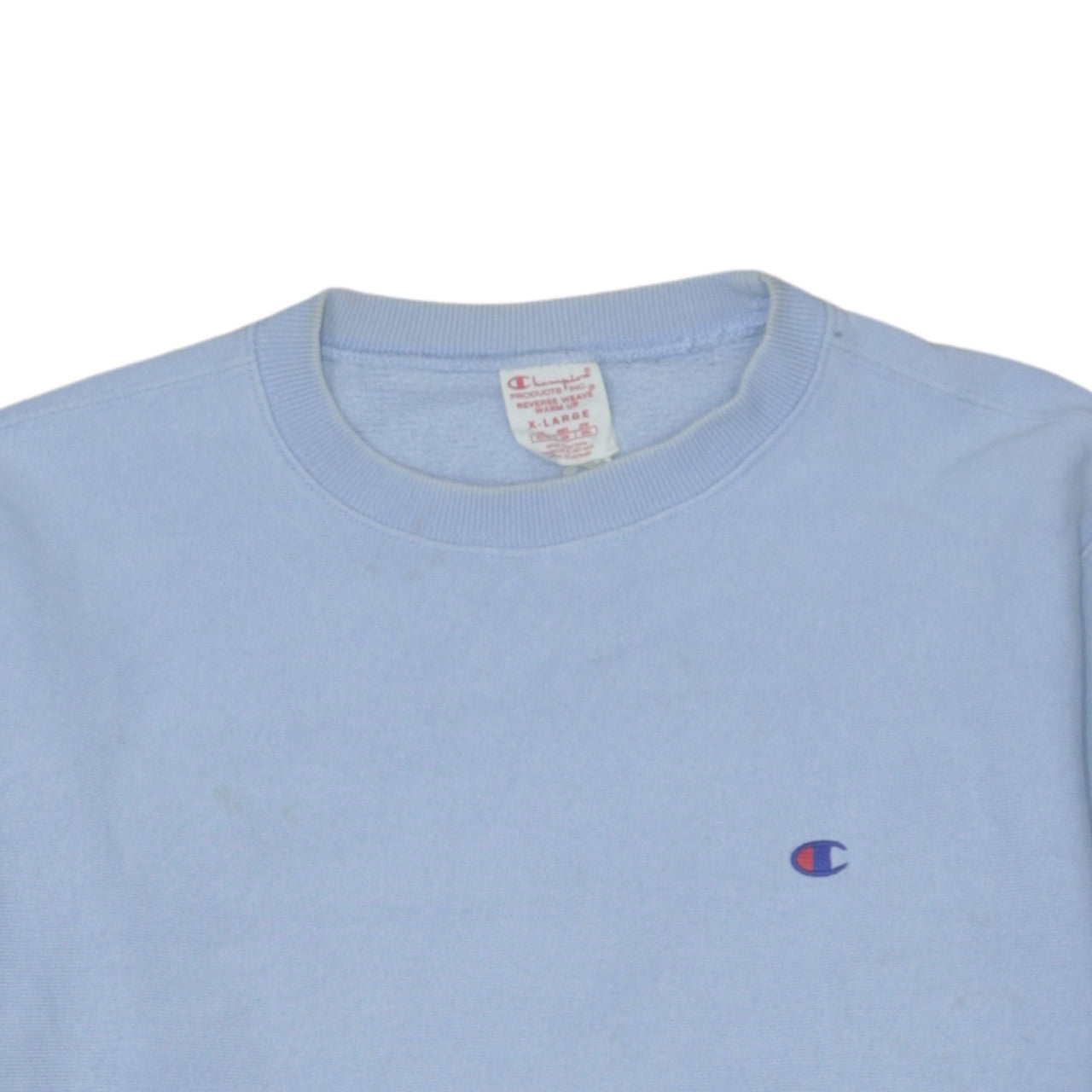 Champion Men's Blue XL Pullover Crew Neck Sweatshirt