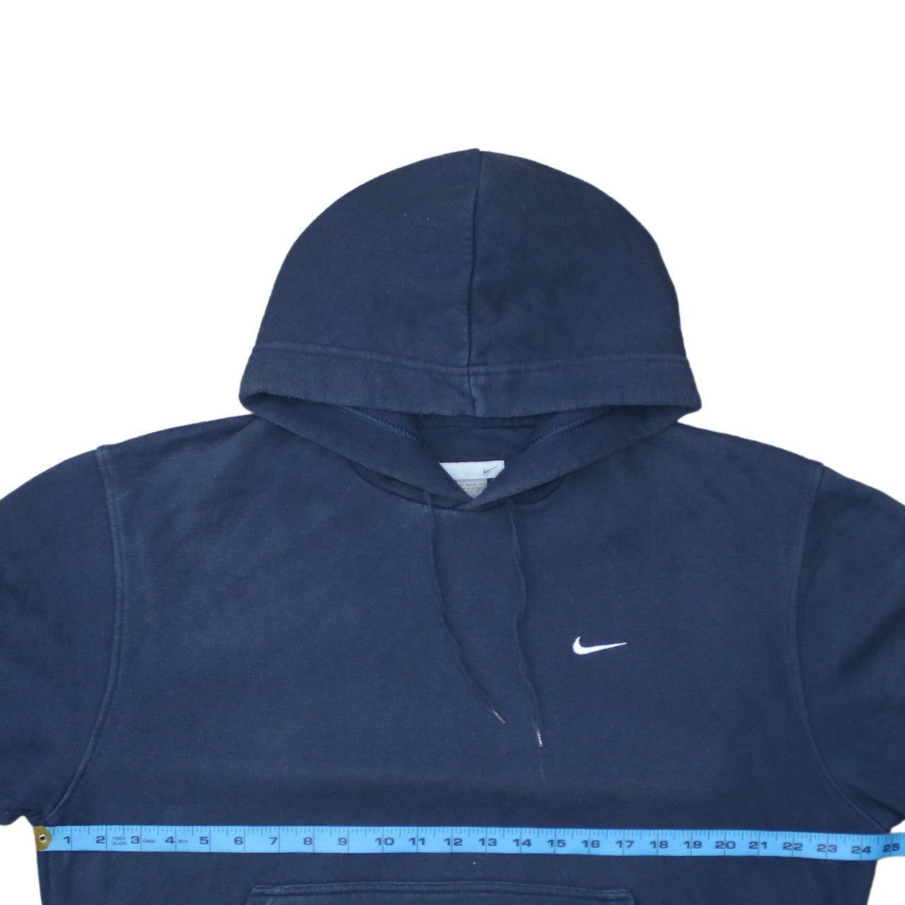 Nike Men's Blue Pullover Hoodie Regular Fit Fleece M