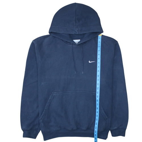 Nike Men's Blue Pullover Hoodie Regular Fit Fleece M