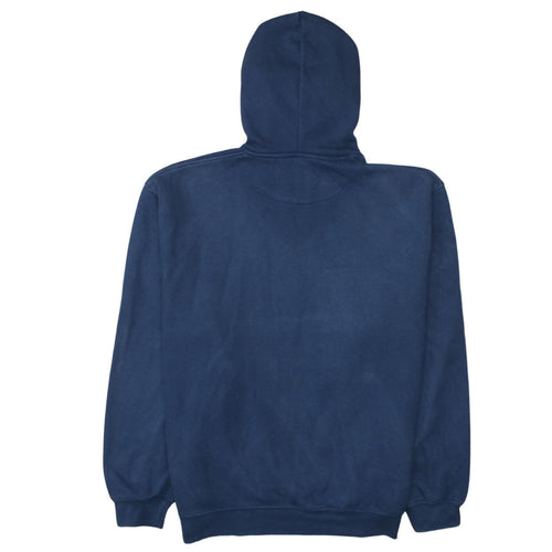 Nike Men's Blue Pullover Hoodie Regular Fit Fleece M
