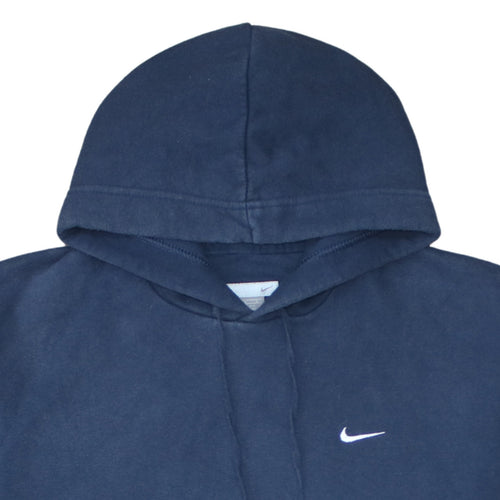 Nike Men's Blue Pullover Hoodie Regular Fit Fleece M