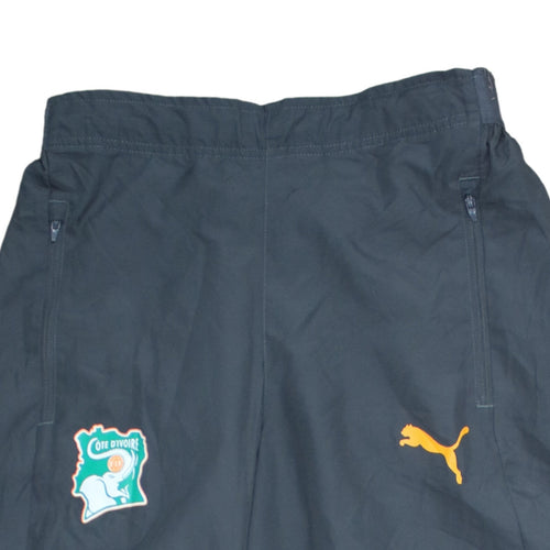 Puma Men's Grey Côte d'Ivoire Jogger Trousers Size S