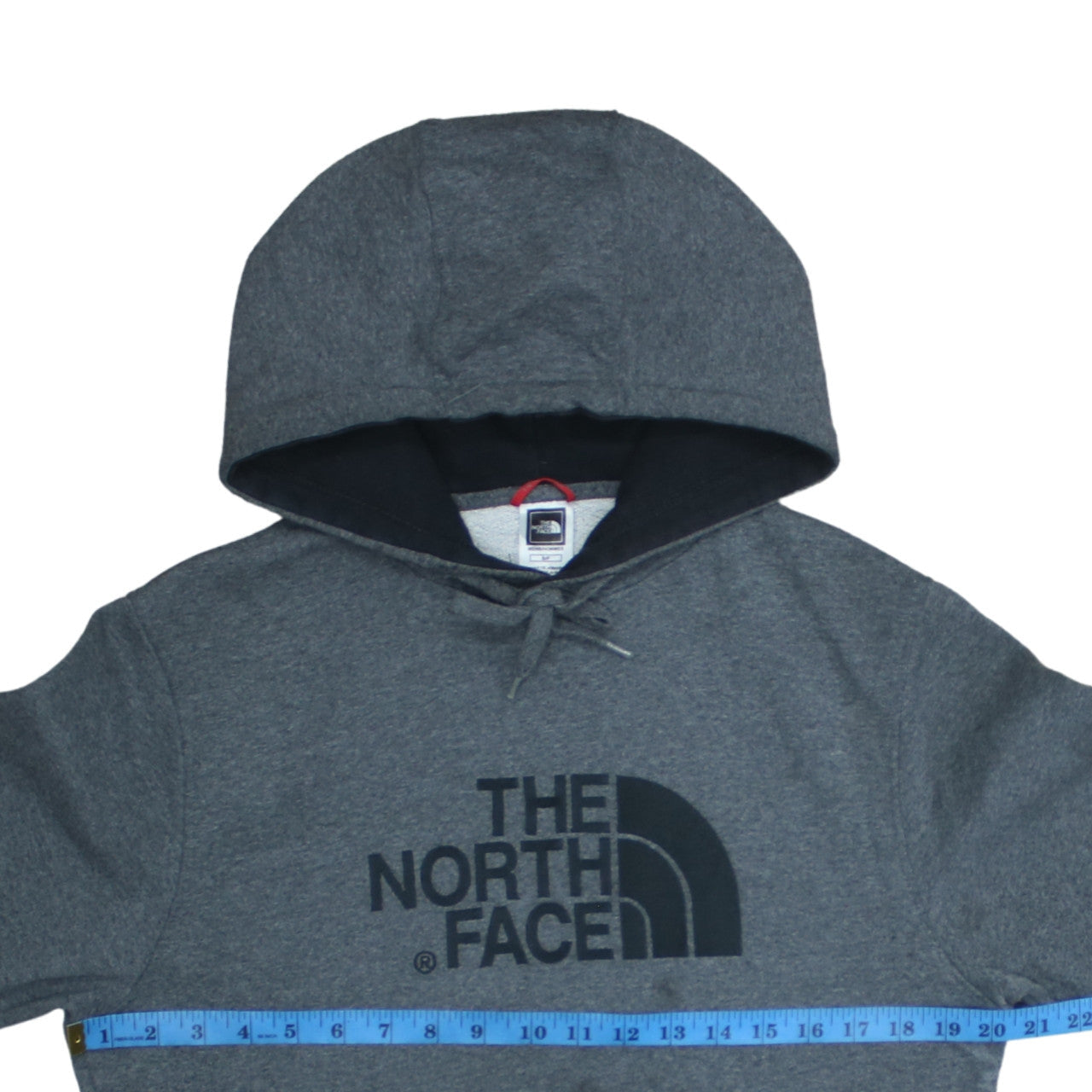 The North Face Men's Grey Pullover Hoodie Size S Outdoor Fleece