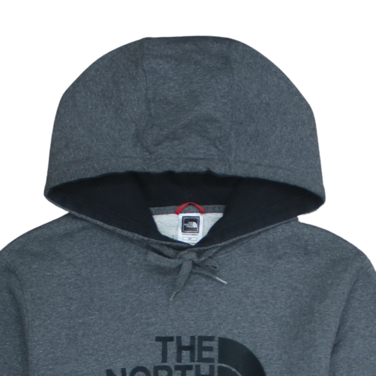 The North Face Men's Grey Pullover Hoodie Size S Outdoor Fleece