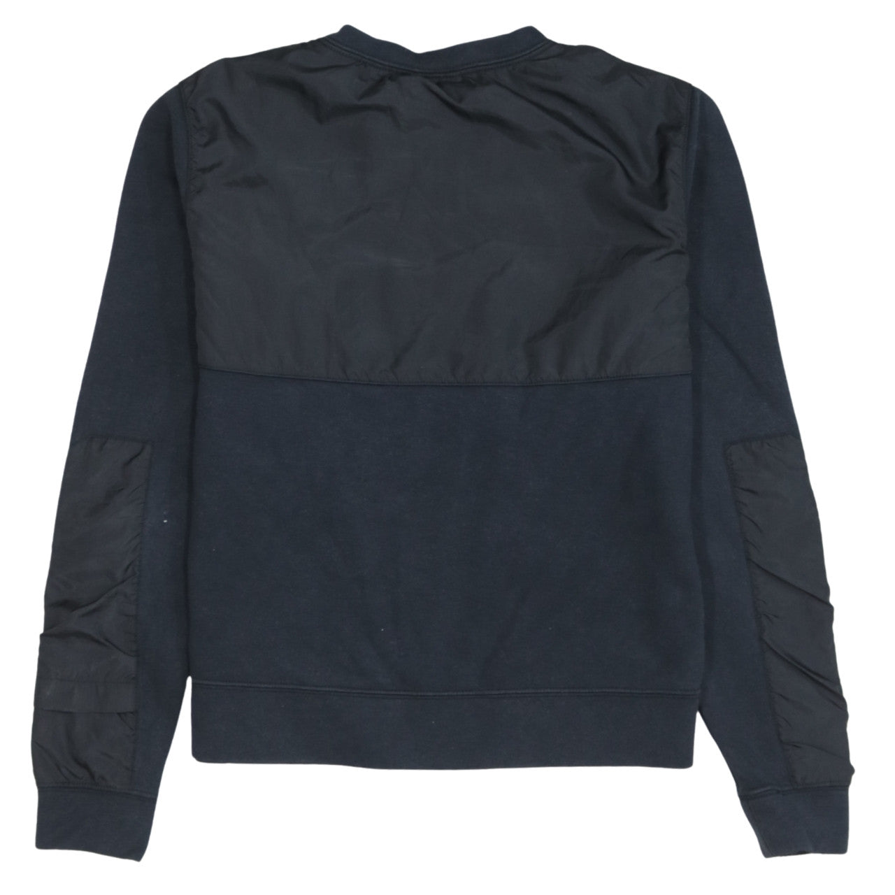 Nike Mens Black M Crew Neck Pullover Sweatshirt Cotton Blend