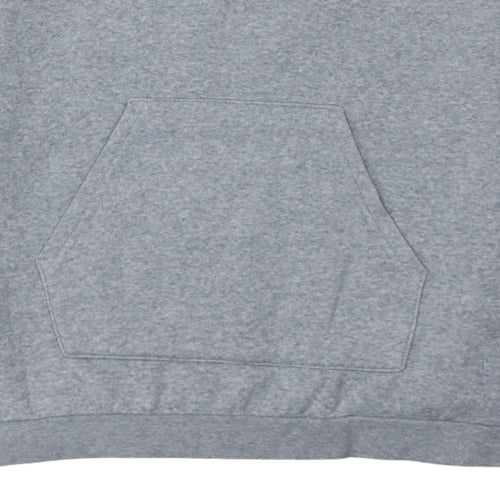 Adidas Women's Grey Hooded Pullover Sweatshirt Size S 8-10