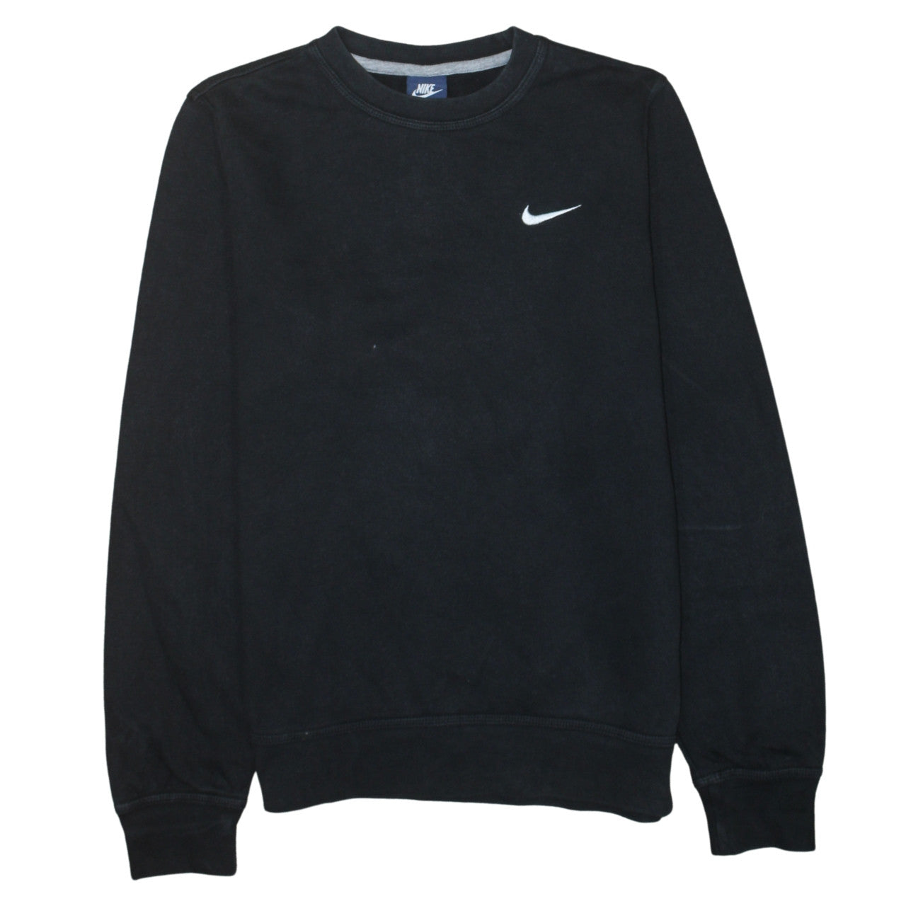 Nike Men's Black Crew Neck Pullover Sweatshirt Size S