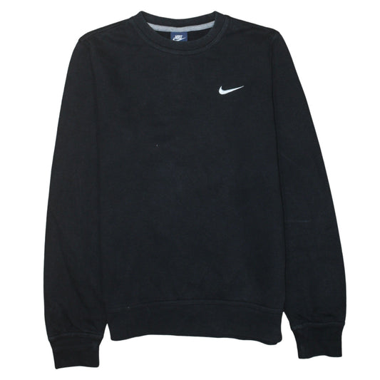 Nike Men's Black Crew Neck Pullover Sweatshirt Size S