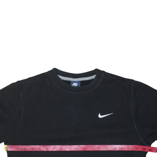 Nike Men's Black Crew Neck Pullover Sweatshirt Size S
