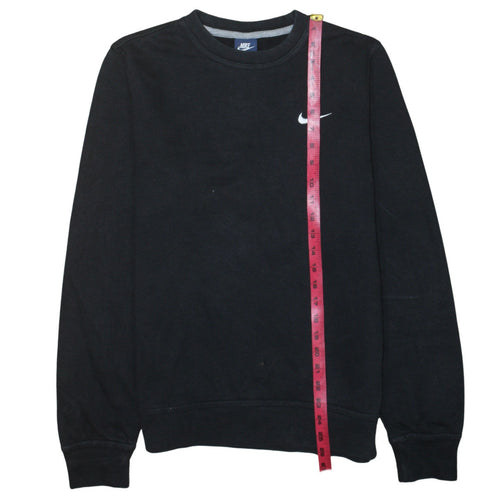 Nike Men's Black Crew Neck Pullover Sweatshirt Size S