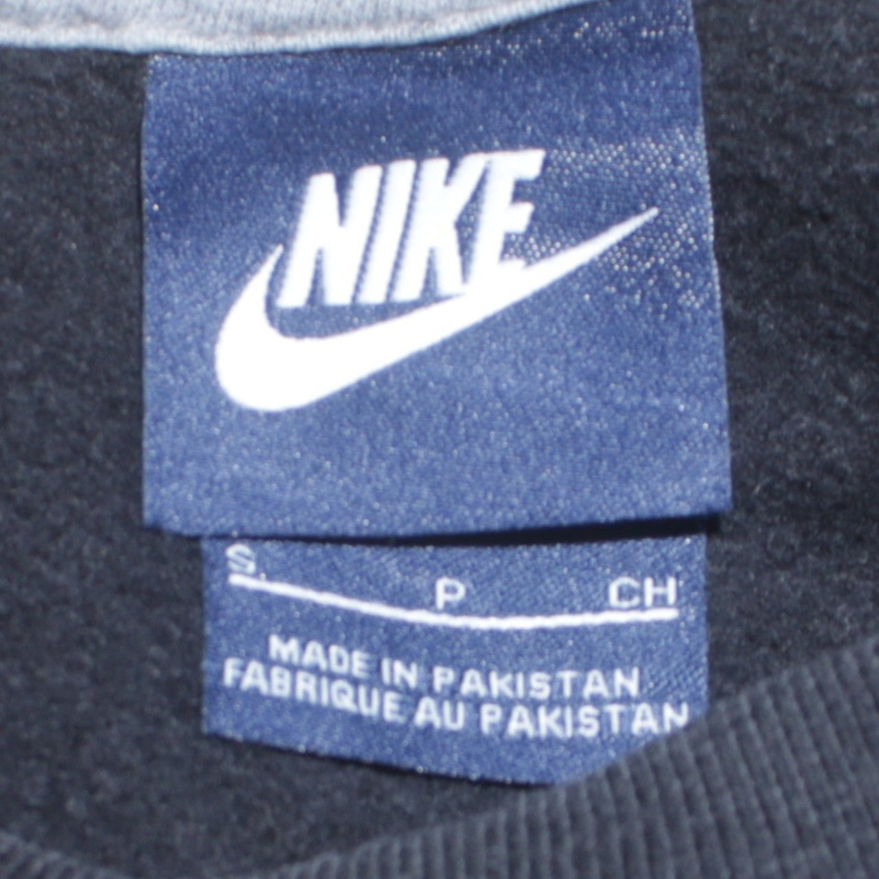 Nike Men's Black Crew Neck Pullover Sweatshirt Size S