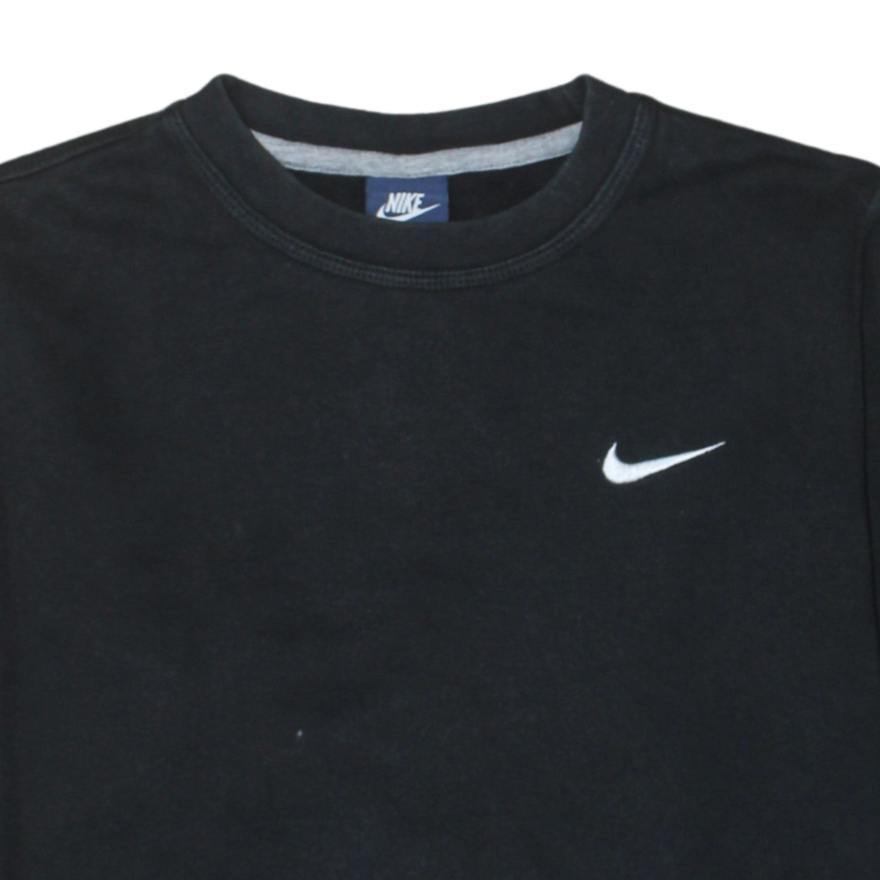 Nike Men's Black Crew Neck Pullover Sweatshirt Size S