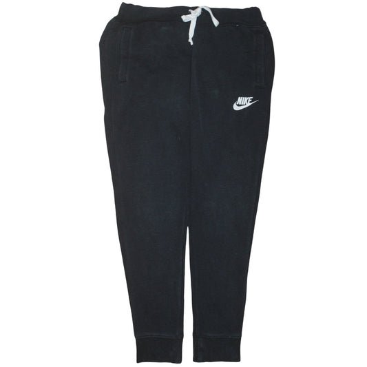 Nike Men's Black Jogger Sweatpants M Regular Fit Fleece Tapered